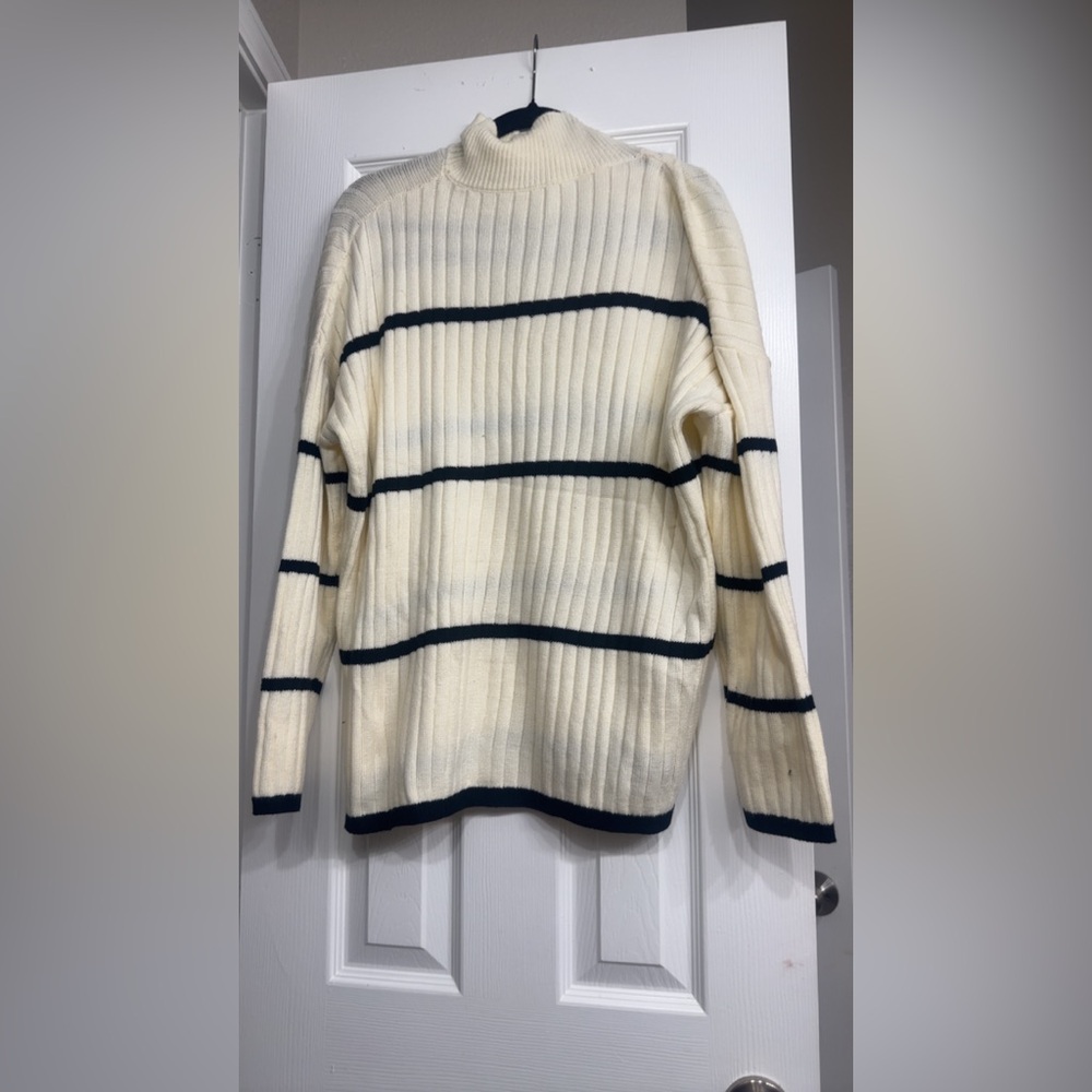 Brand new sheinStriped Ribbed Sweater